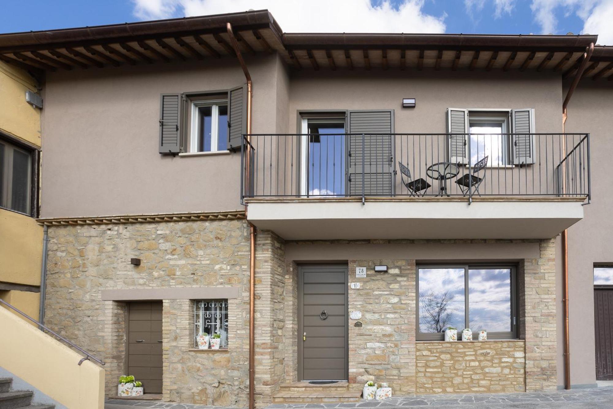 Lombardi Rita - Colle S. Martino Apartment Assisi Bagian luar foto